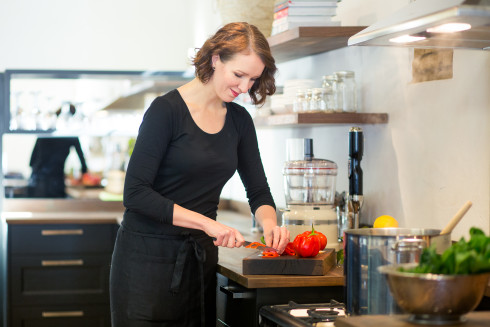 I'll be hosting my regular dinner demos from the demo KITCHEN (photography by Tasha Seccombe)