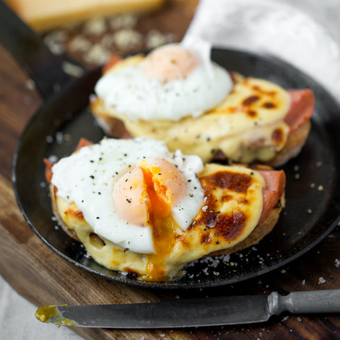 Croque madame (photography by Tasha Seccombe)