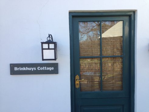 Brinkhuys Cottage, one of the Werf Cottages at Boschendal.