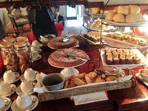 A selection of afternoon tea delights.